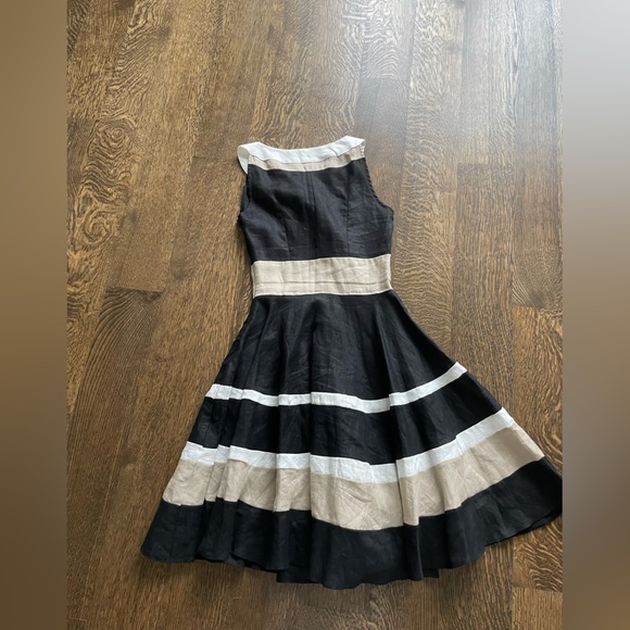 Sandro Ferrone linen cocktail dress - Picture 2 of 3